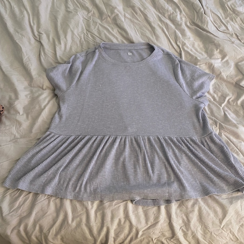 periwinkle top!!!